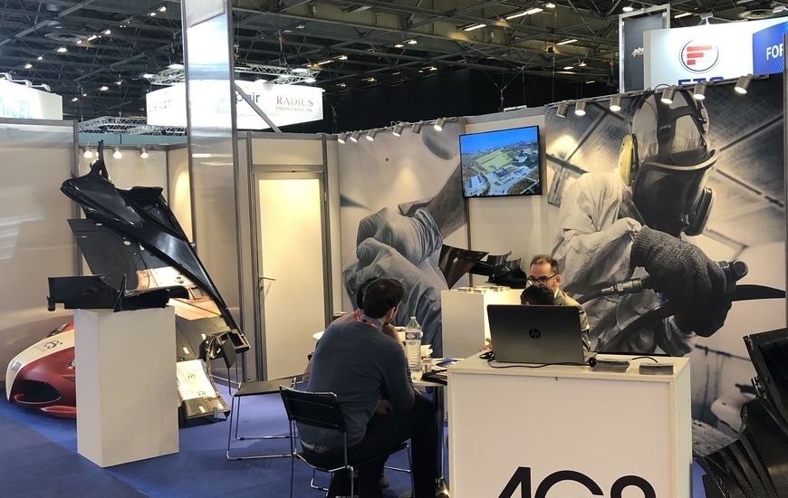 Acs booth at the JEC World 2019