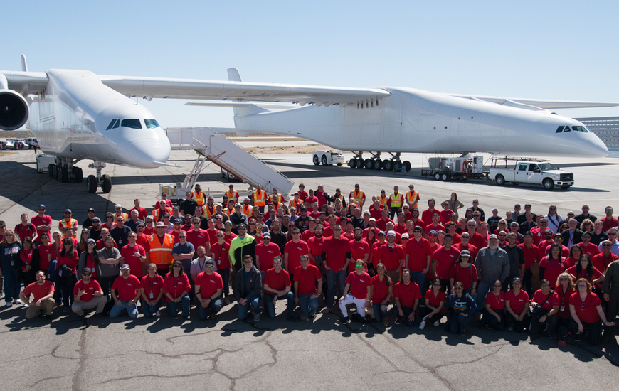 The Scaled Composites team and the Stratolaunch