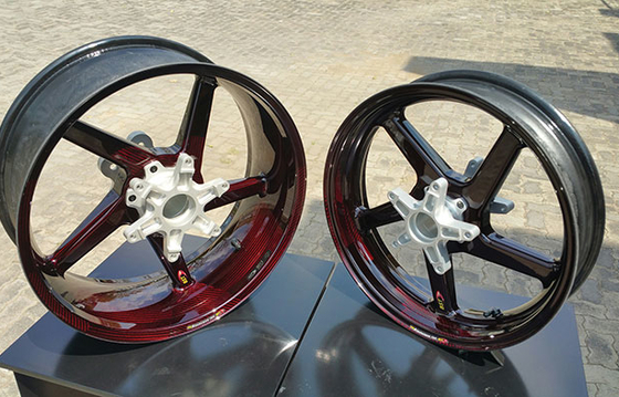 From South Africa the new carbon fiber motorcycle wheels