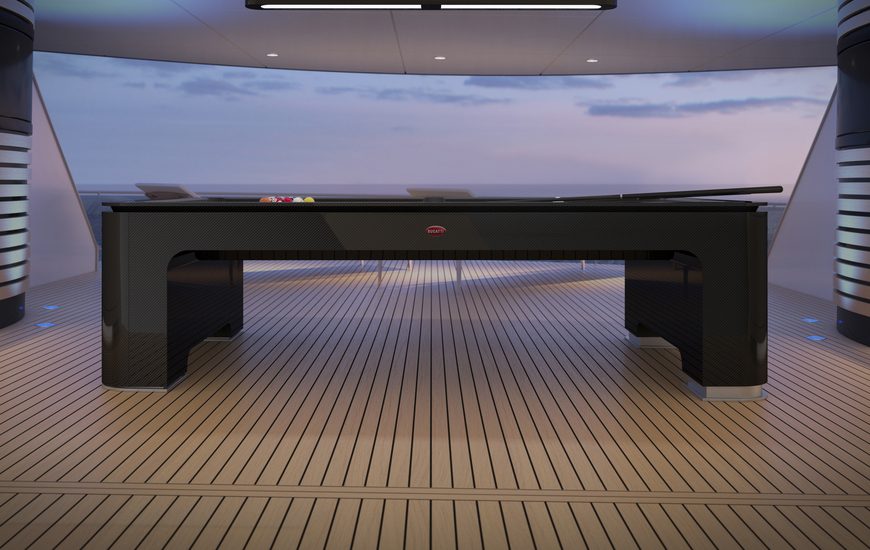 Bugatti reveals its new carbon fiber pool table Composites Portal