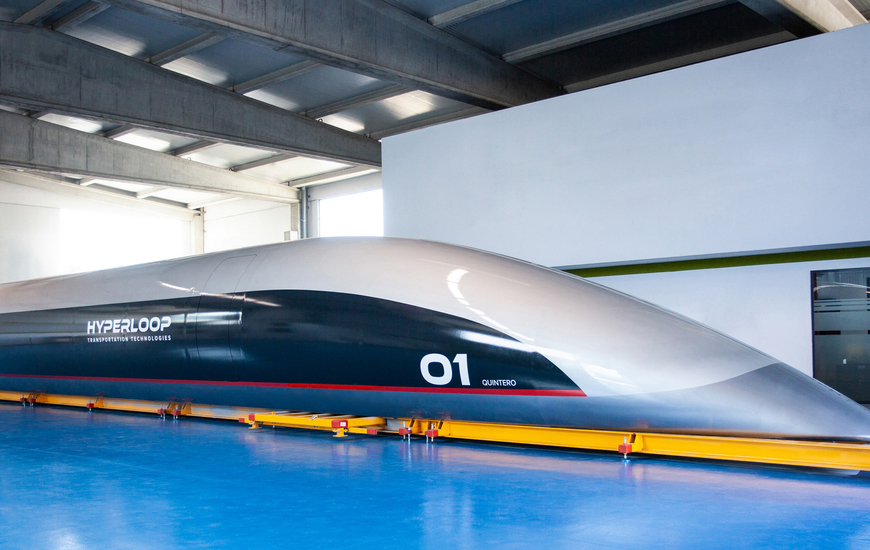 The Hyperloop capsule