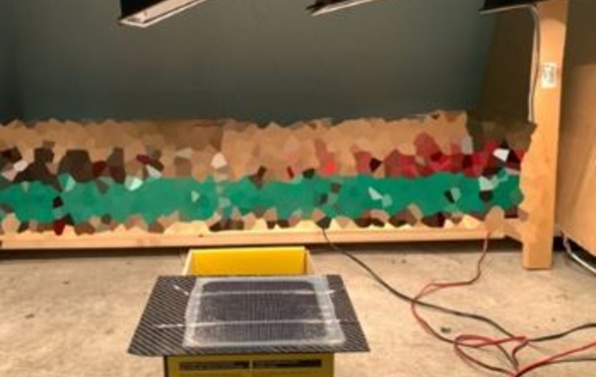 Experimental setup (ph. University of Bologna)