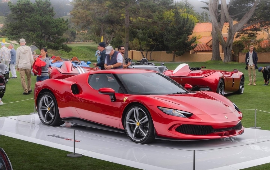 Ferrari at Pebble Beach  2021 (Ph. Ferrari.com)