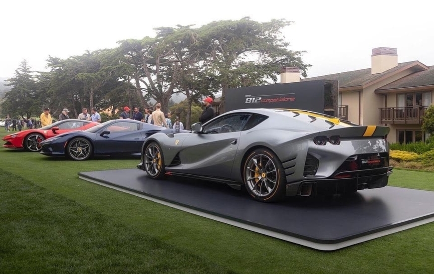 Ferrari at Pebble Beach  2021 (Ph. Ferrari.com)