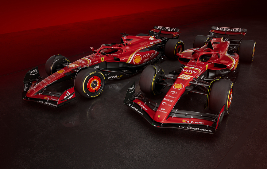 The Ferrari SF-24 (Ph. Ferrari)