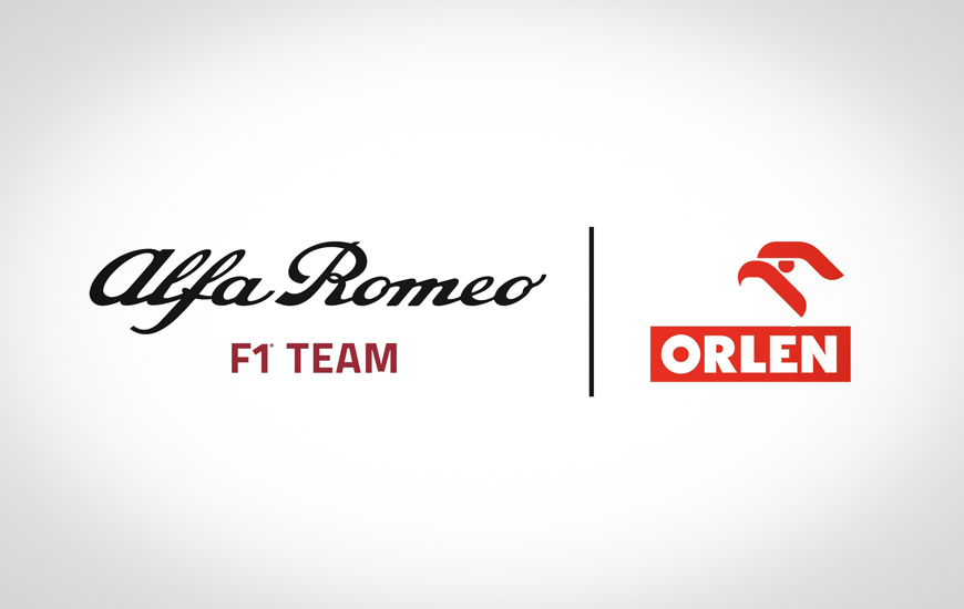 The new logo of Alfa Romeo F1 Team (Stellantis)