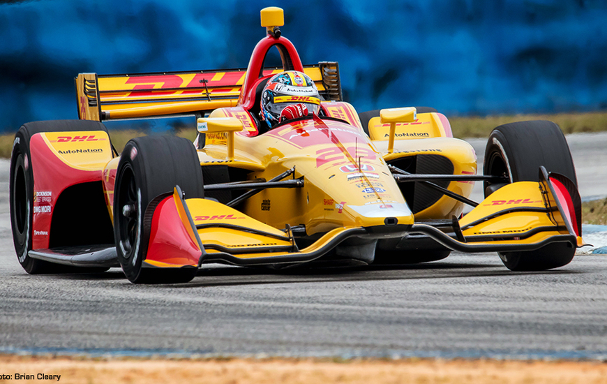 Andretti’s No. 28 hits the track (ph. IndyCar)