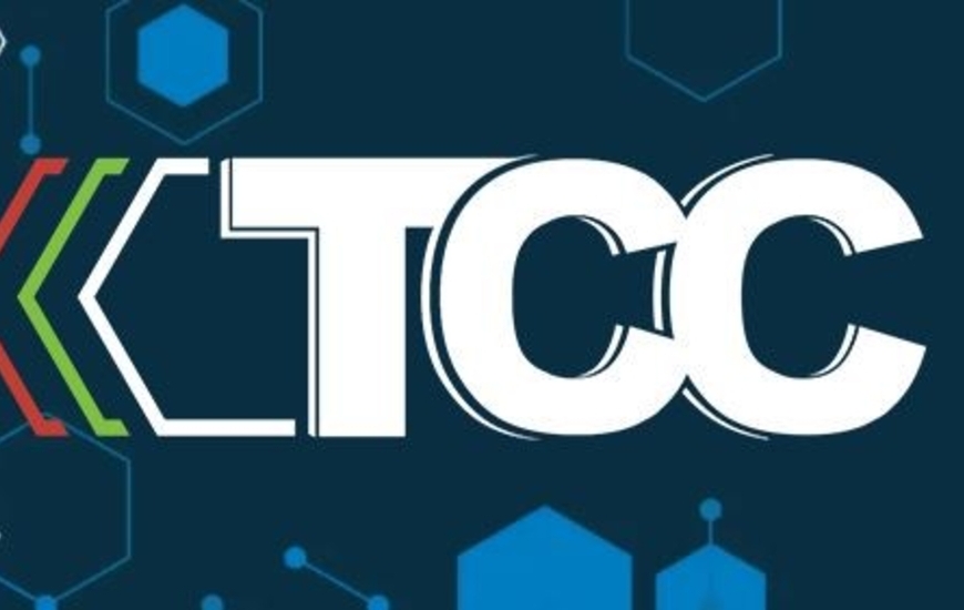 The logo of the TCC event