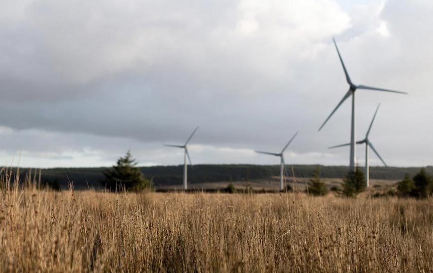 Wind power plant