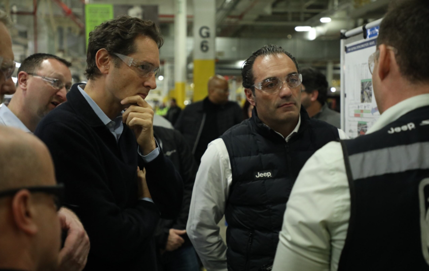 Filosa with President Elkann (ph. Stellantis)