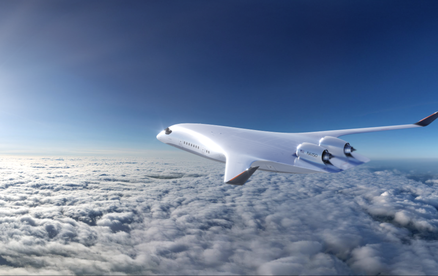 JetZero demonstrator rendering