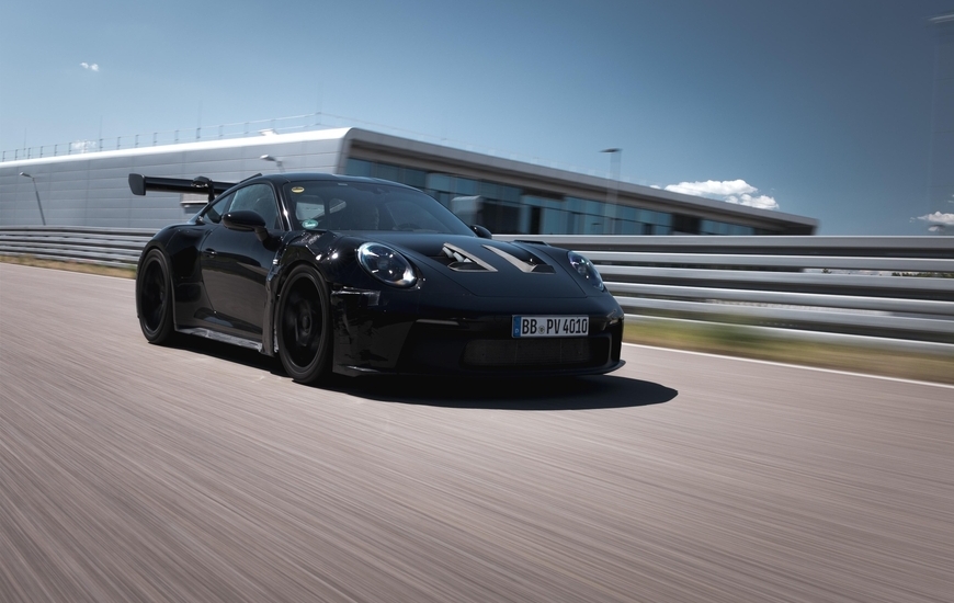 Prototipo della Porsche 911 GT3 RS (Ph. Porsche)