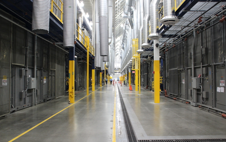 The large-tow intermediate modulus CF production