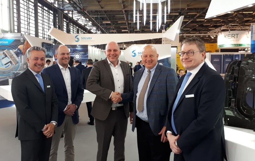 Solvay and Airborne sign MOU at JEC World 2019